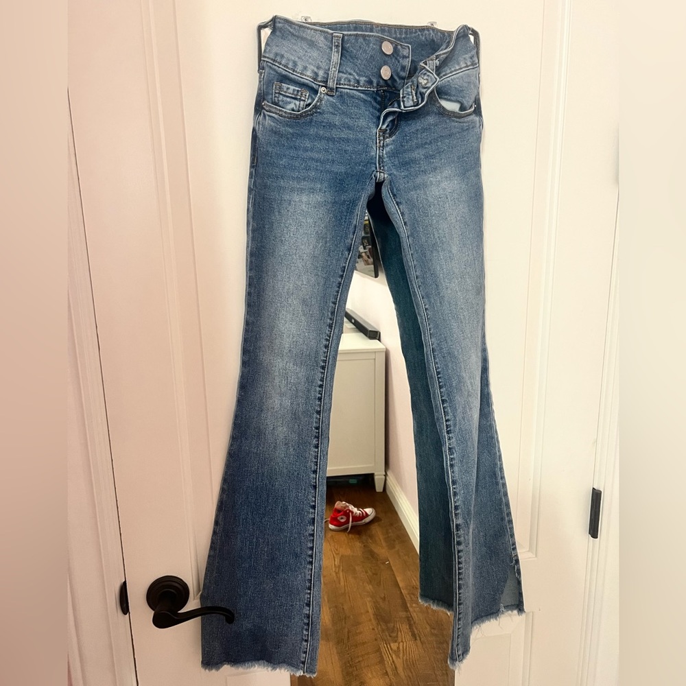 pacsun low rise flare jeans size 22